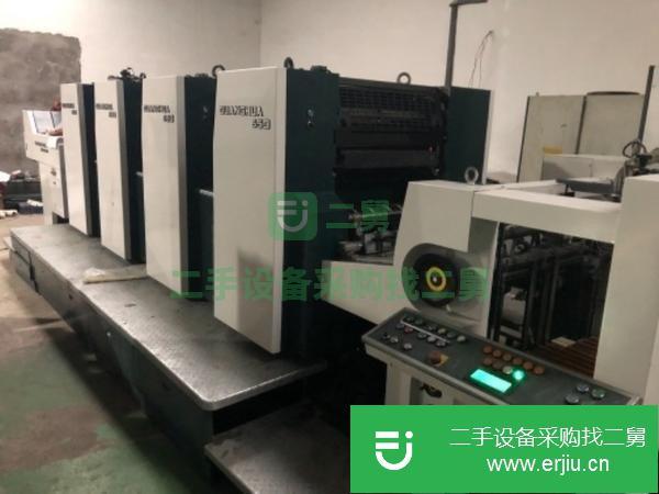 轉讓二手的光華650四色凸印機