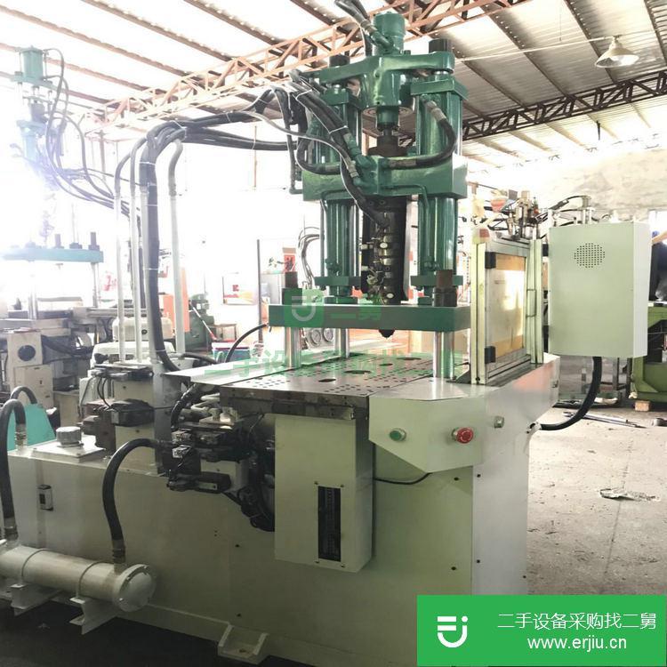 百塑轉盤二手立式注塑機，85T百塑圓盤立式注塑機二手立式注塑機