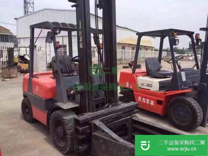 二手合力3噸平抱夾叉車帶左右側(cè)移 全國(guó)國(guó)產(chǎn)軟包夾二手叉車