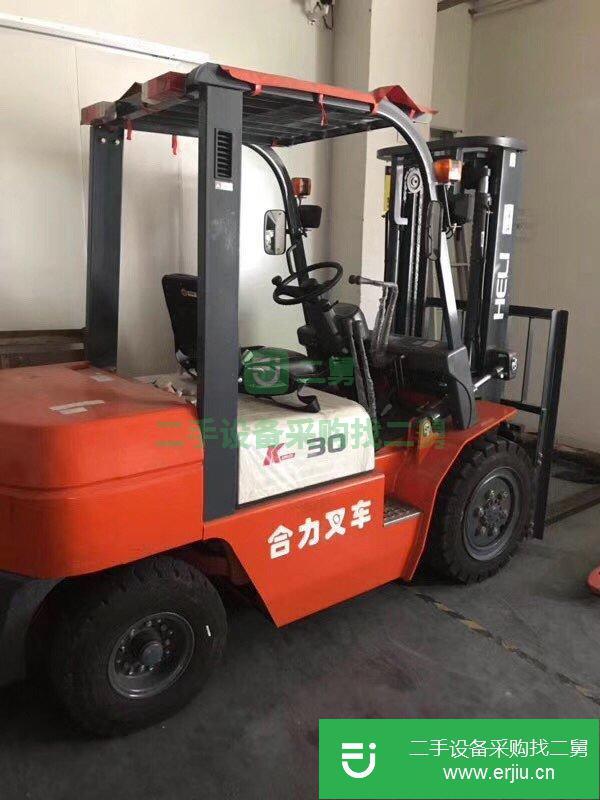 二手4米合力叉車價格優(yōu)惠，3噸柴油叉車，泰州二手叉車出售