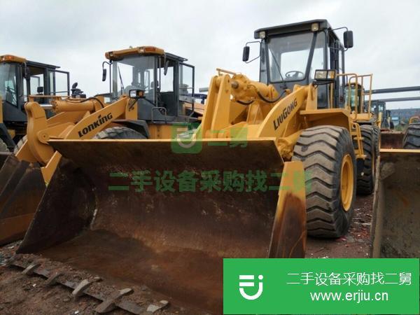 轉(zhuǎn)讓二手臨工柳工龍工50裝載機(jī)50側(cè)翻鏟車