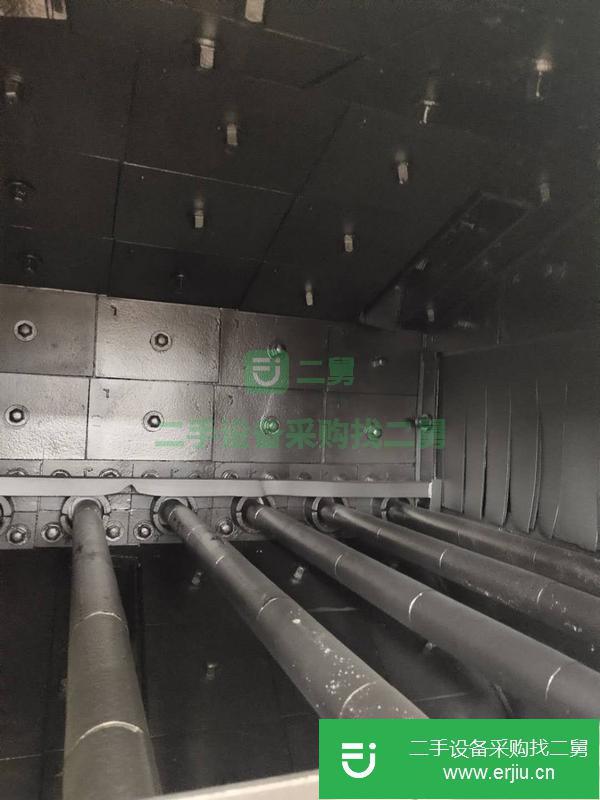 出售二手通過式拋丸機一臺，江蘇大豐生產。九成新，4個11千瓦拋頭，