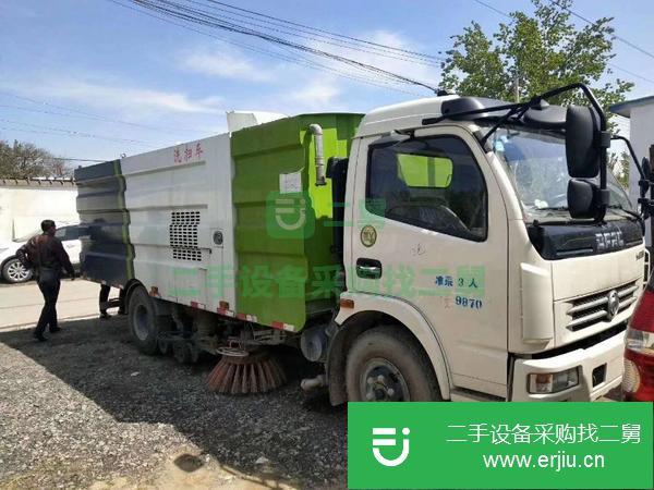 轉讓二手掃路車,6-8立方帶戶