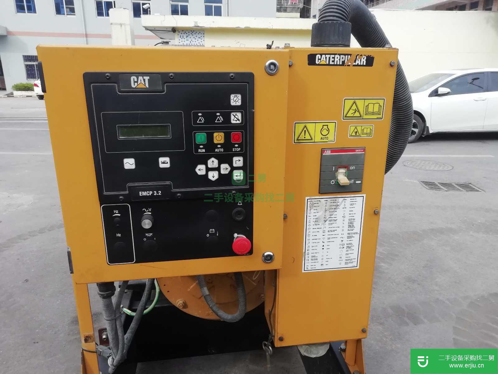 C6.6卡特電噴機150KW二手柴油發電機陜西出售