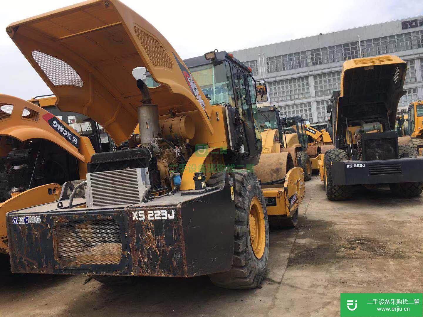 二手的九成新的壓路機(jī) 工程閑置，低價(jià)