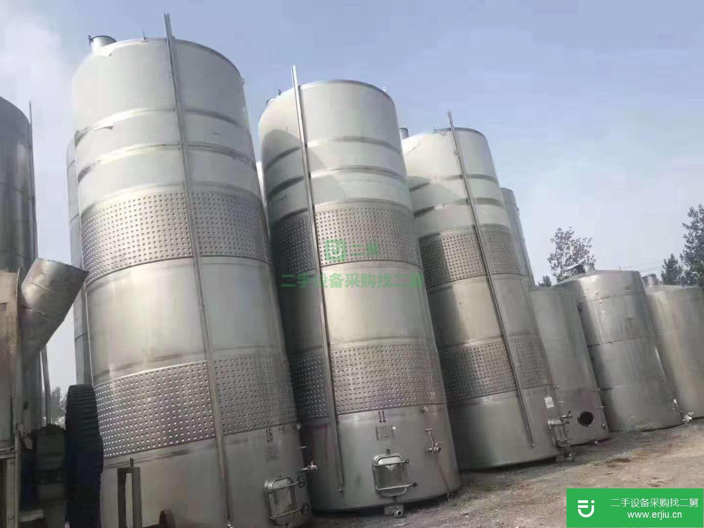 二手8-50方不銹鋼儲罐 食品級儲罐