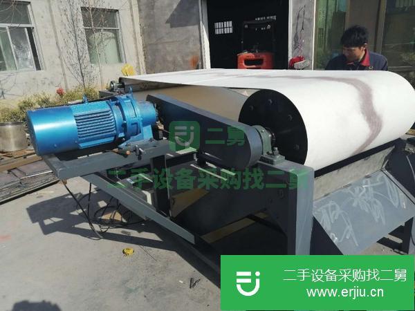 轉(zhuǎn)讓干式DHJ50-16磁選機直徑50公分1.6米長產(chǎn)量10噸左右