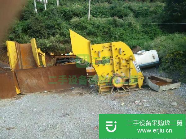 轉讓整套二手砂石料生產線設備破碎機制砂機給料機振動篩低價處理