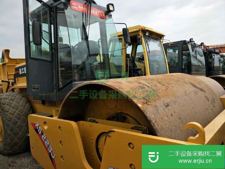 轉讓:汕頭低價賣二手22噸壓路機，舊徐工26噸壓路機
