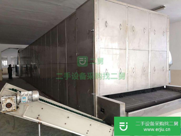 轉讓:出售二手5層15米網帶烘干機，3層10米網帶烘干機，九成新