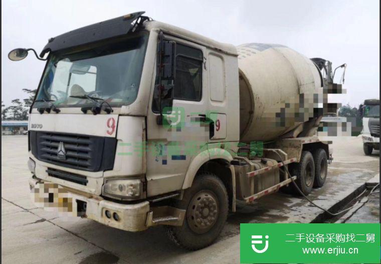 崇左重汽豪沃大12拉14方攪拌車現車