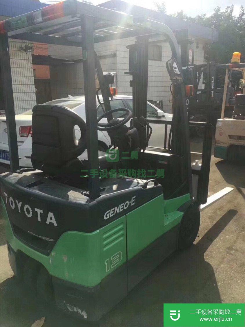 二手前移式電動叉車 進口豐田電動堆高二手叉車