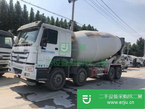 出售二手豪沃18年大20方攪拌車 可按揭 二手攪拌罐車