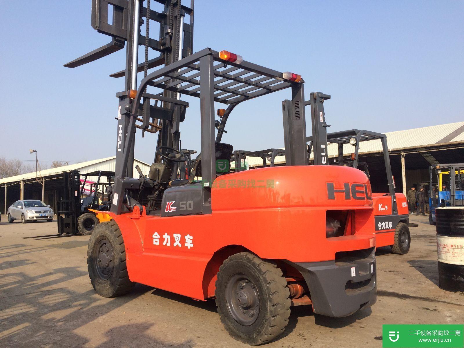 個(gè)人低價(jià)轉(zhuǎn)讓二手合力3噸自動(dòng)擋柴油叉車，二手叉車 (3噸合力杭州低價(jià)出售)