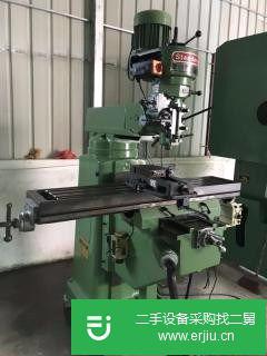 轉讓處理加工店處理3號臺灣銑床一臺,接電就可以生產