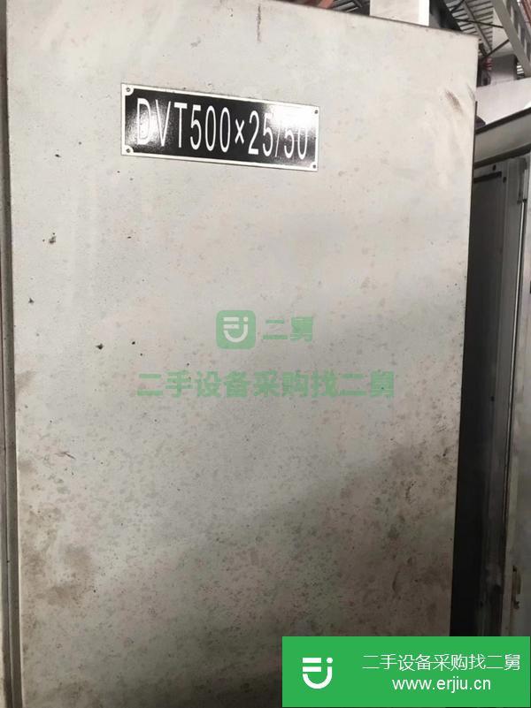 轉(zhuǎn)讓齊重 DVT500×25/50數(shù)控雙柱立式車床