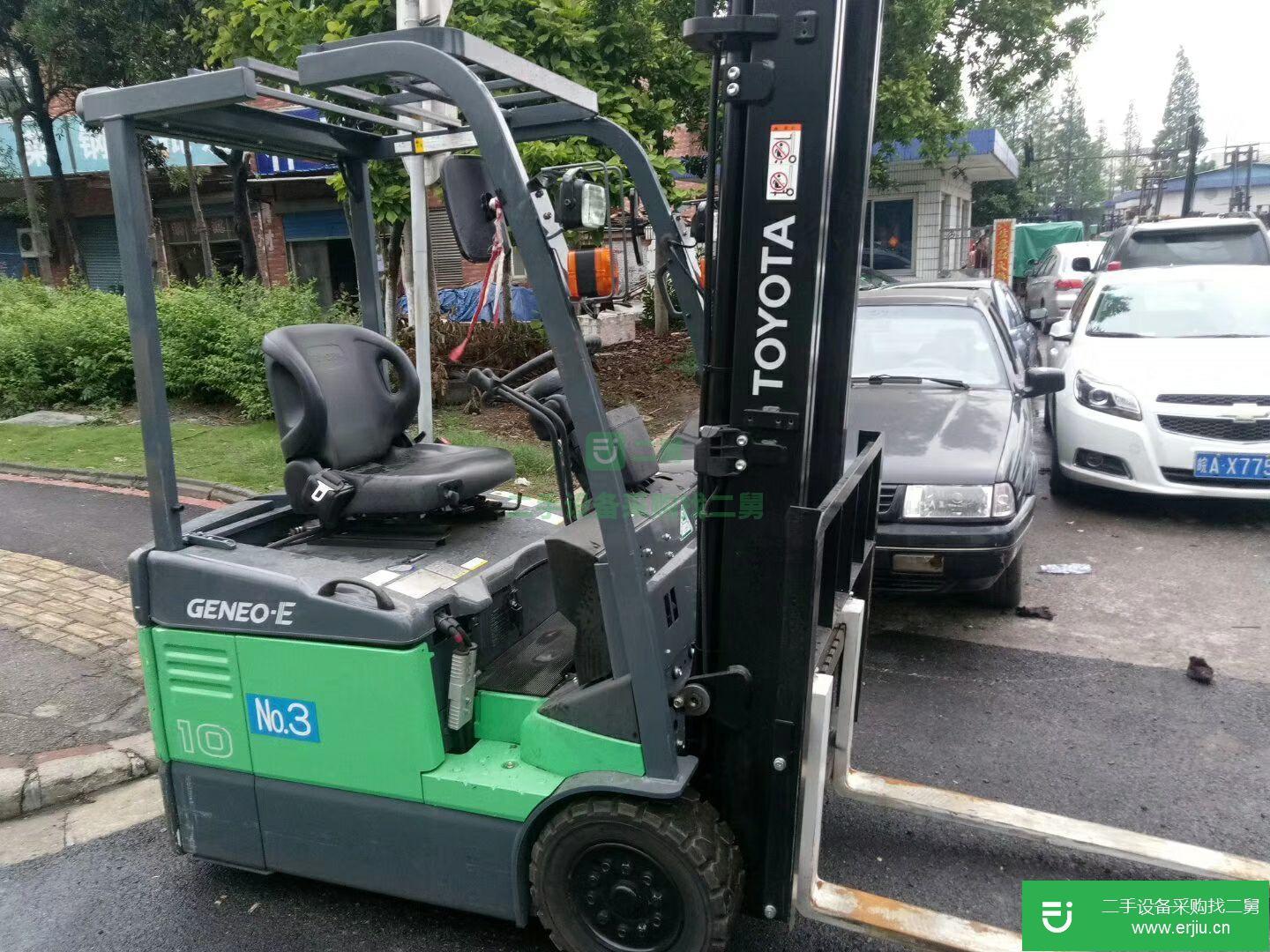 出售豐田電瓶叉車進口電瓶叉車合力叉車二手叉車
