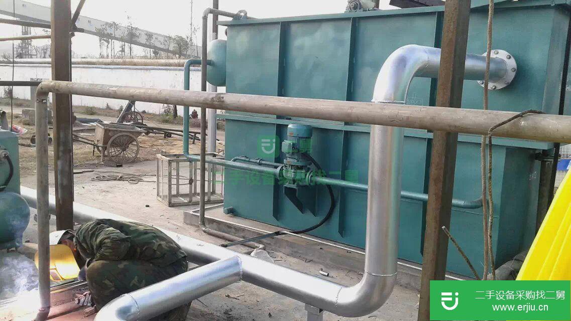 出售二手的造紙污水處理溶氣氣浮機設備