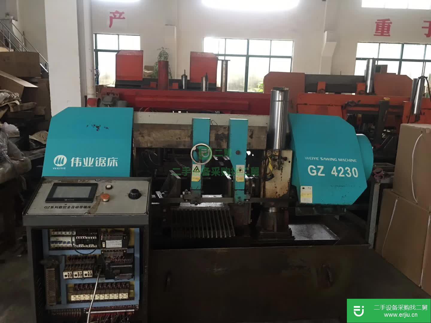 轉(zhuǎn)讓二手?jǐn)?shù)控鋸床4232
