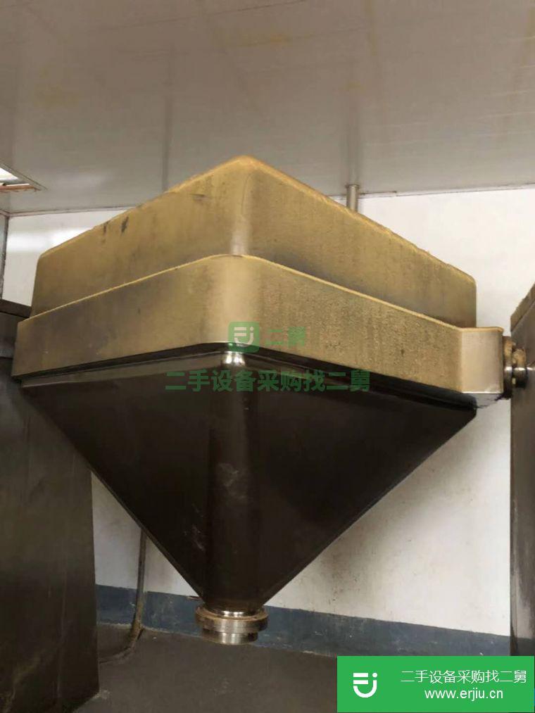 山東出售二手固定料斗混合機
