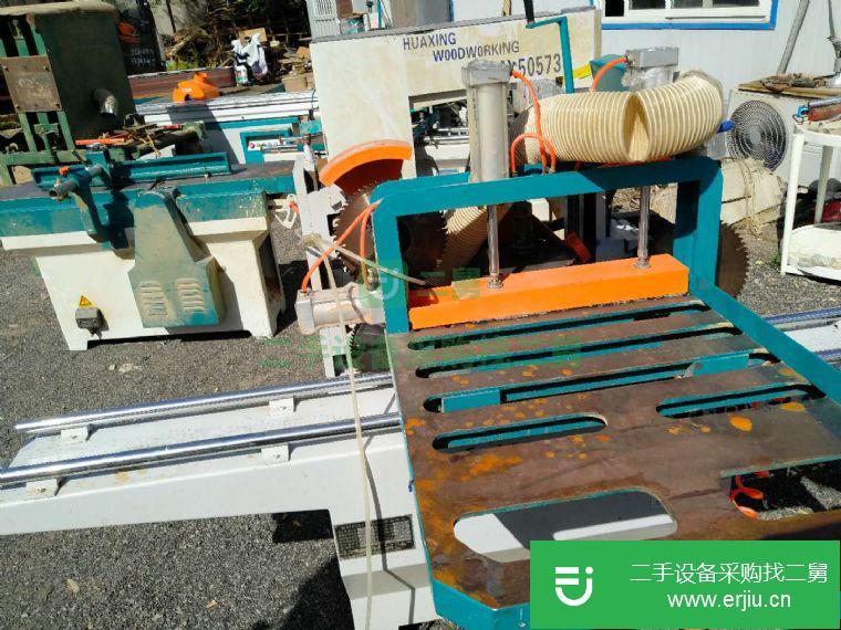轉(zhuǎn)讓:二手木工設(shè)備五碟鋸 五碟開榫機(jī) 雙軌五碟鋸