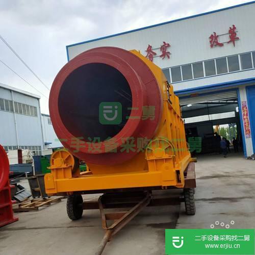 篩分煤炭煤泥用的滾筒無軸是啊礦用大型振動篩機