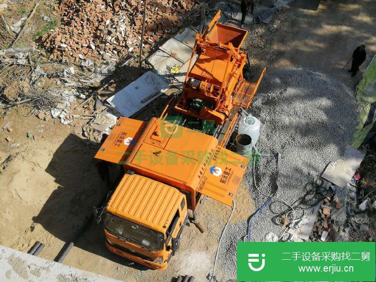拓沃重工攪拌車載泵c7