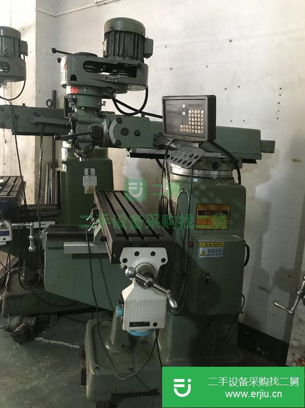 轉讓處理加工店處理3號臺灣銑床一臺,接電就可以生產