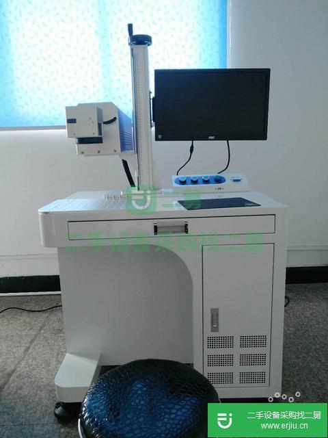 二手的蒼南 平陽標牌專用激光打標機 激光鐳雕機轉讓