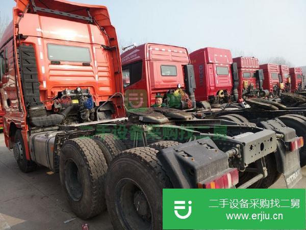 轉讓處理17年2月份國五牽引車,雙曲重體汕德卡,手續齊全,