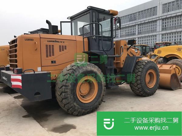 二手龍工50裝載機急轉