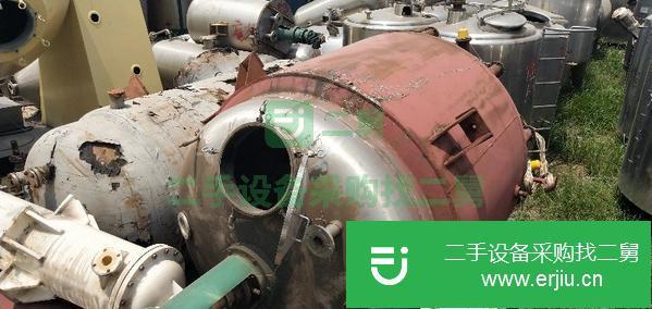 出售二手不銹鋼反應釜,搪瓷反應釜,搪玻璃反應釜