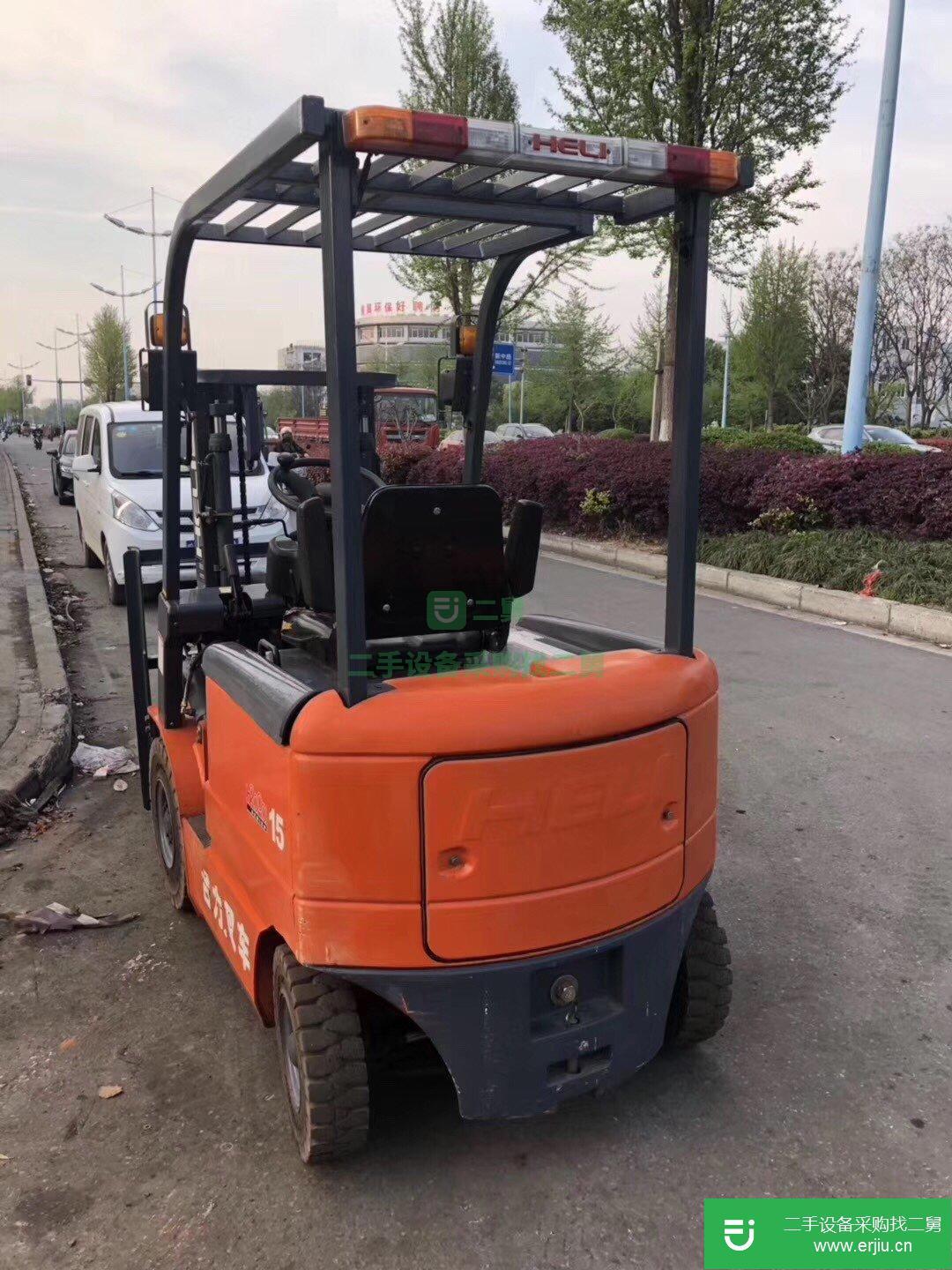 二手包夾叉車，2噸3噸合力帶側(cè)移軟包夾叉車