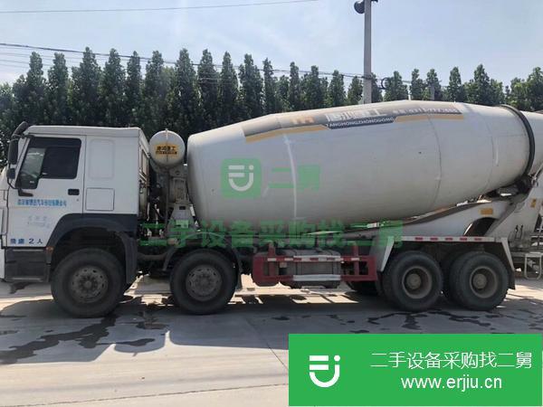 出售二手豪沃18年大20方攪拌車 可按揭 二手攪拌罐車