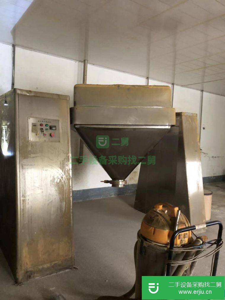 山東出售二手固定料斗混合機