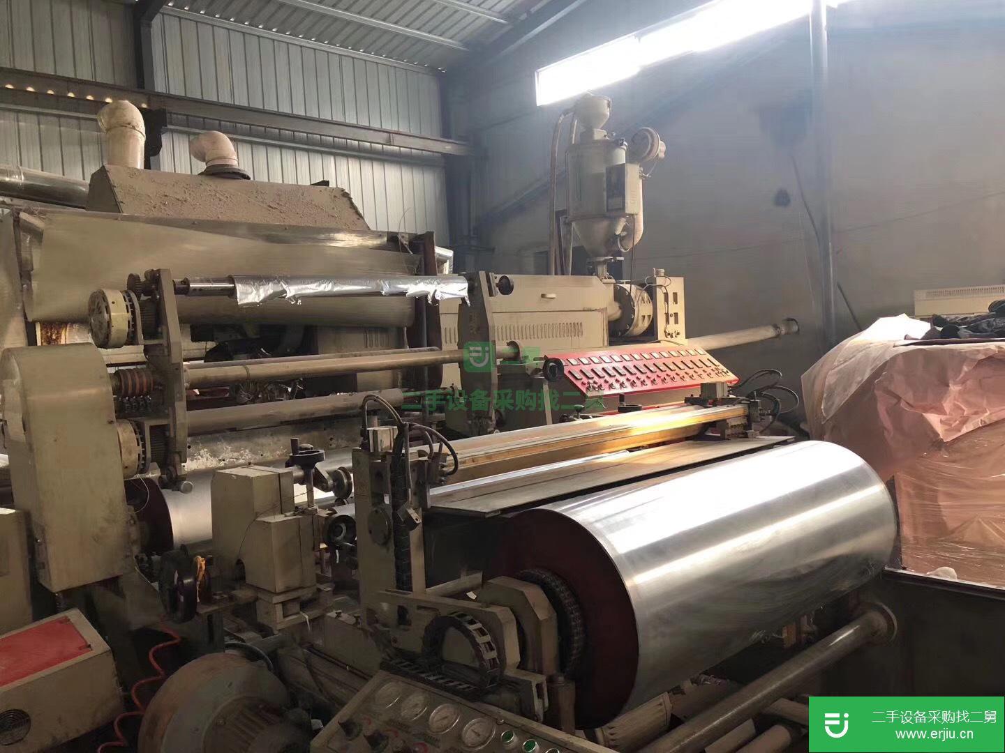 出售15年意聯1300型淋膜復合機。機器使用量小