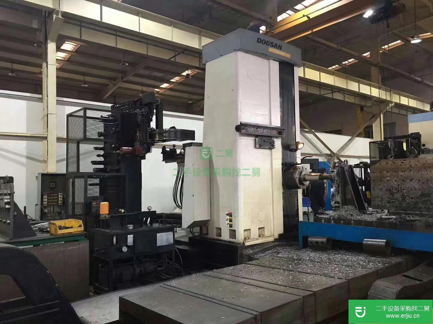 出售斗山二手刨臺數控鏜銑床DB130C現貨轉讓進口鏜床優惠