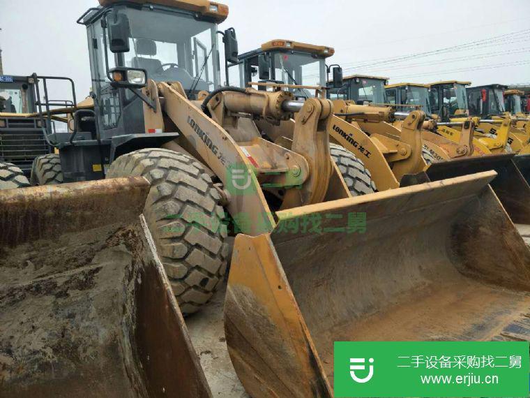 轉(zhuǎn)讓二手龍工50裝載機(jī)，舊柳工臨工50鏟車(chē)