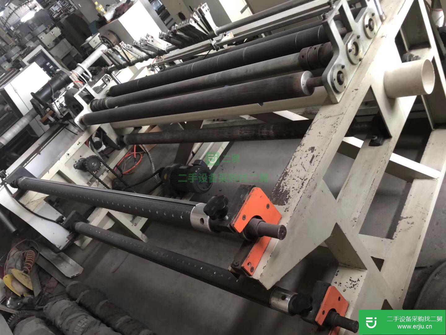 出售1.6米寬簡易型分切機適合用于無紡布之類