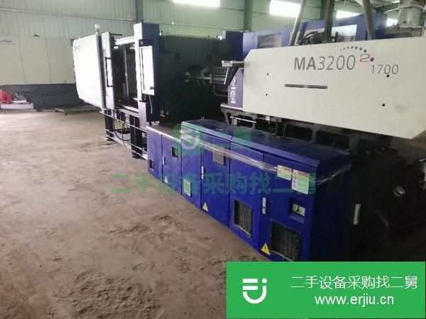 轉讓二手注塑機9.99成新海天2代320噸伺服機,低價批發處理