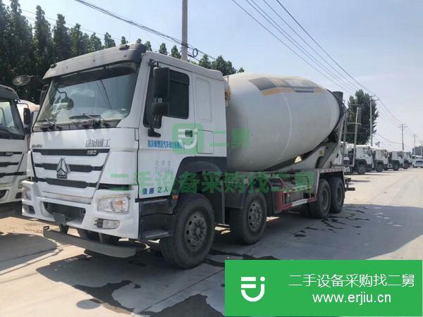 出售二手豪沃18年大20方攪拌車 可按揭 二手攪拌罐車
