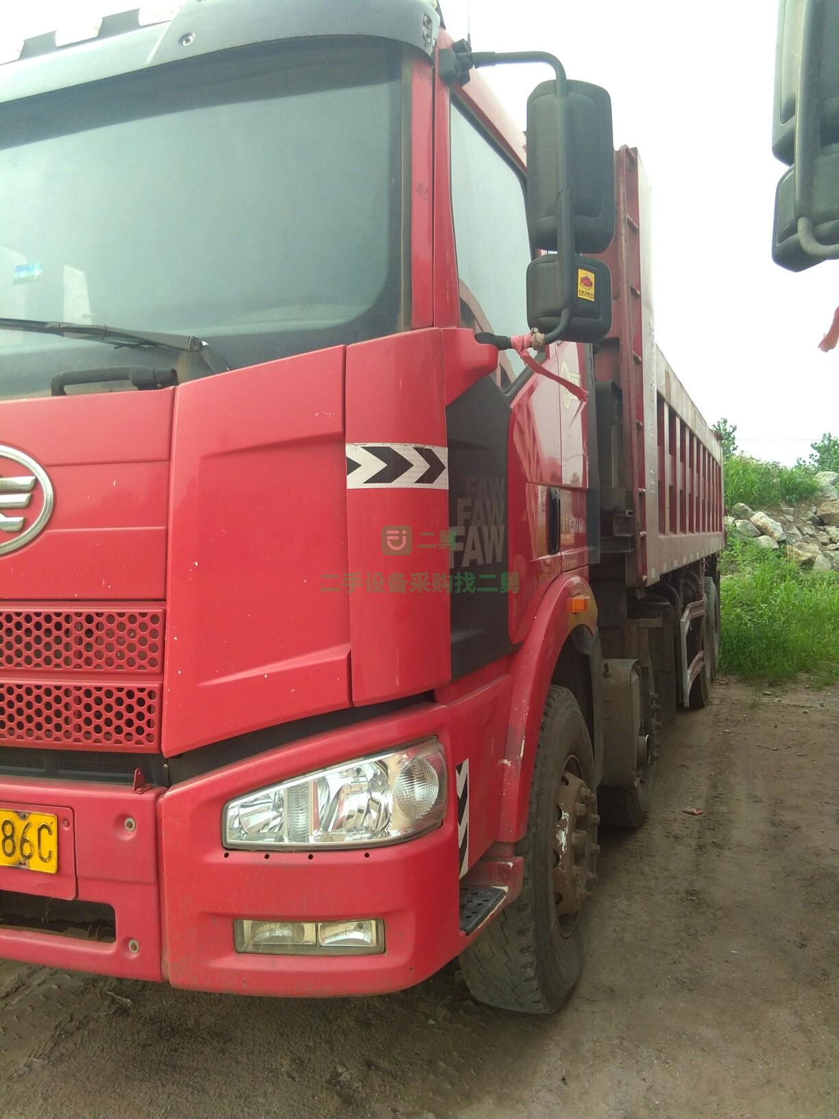 9成新二手自卸車，解放輕型前四后八國四電噴，唐山市灤縣