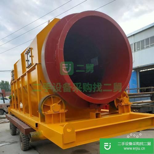篩分煤炭煤泥用的滾筒無軸是啊礦用大型振動篩機