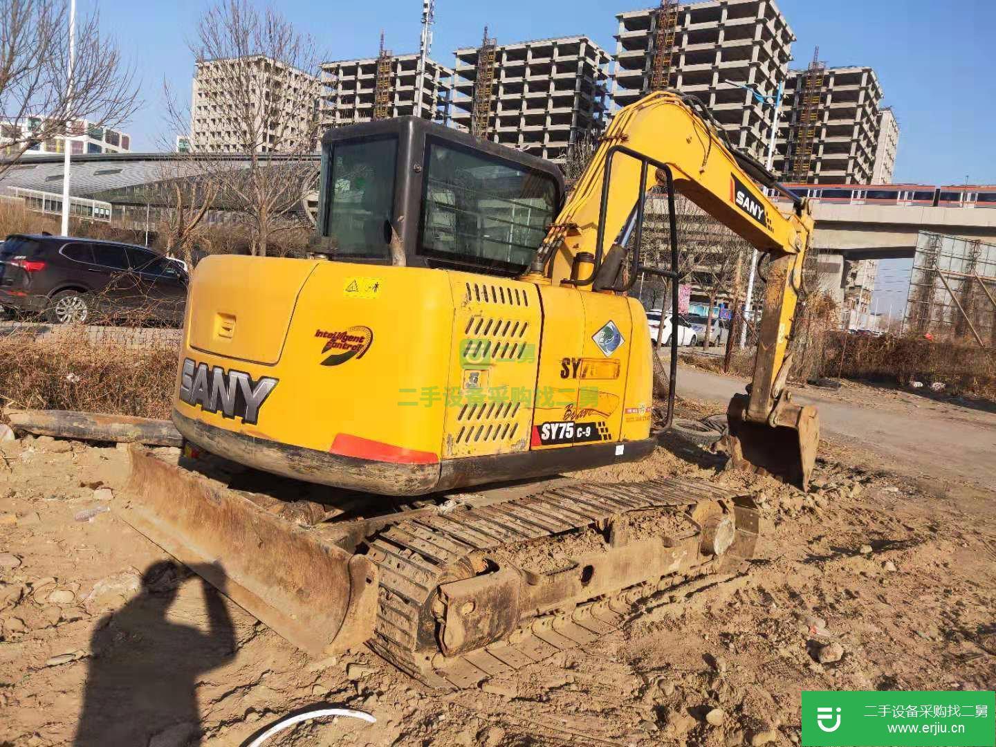 三一 SY75C-9 挖掘機 (整車滴油不漏手續(xù)齊全)