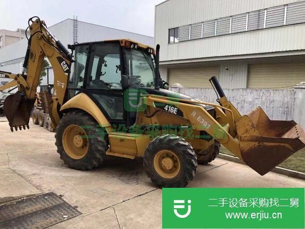轉讓卡特彼勒CAT416 兩頭忙裝載機 .卡特挖掘裝載機416