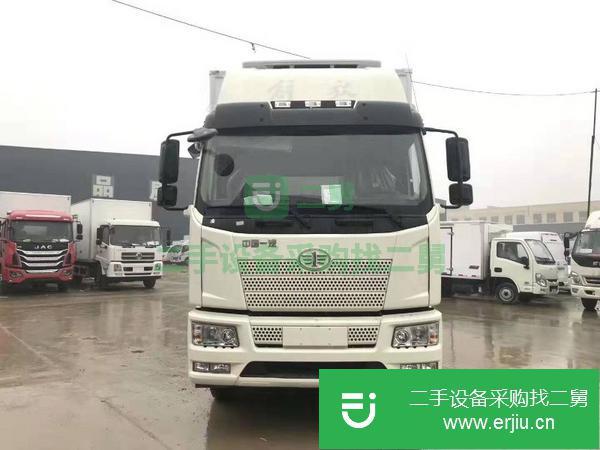 轉讓虧本處理7米7解放冷藏現車,全國可上戶支持分期
