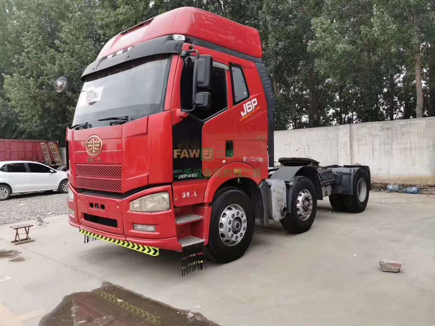 16年解放j6p雙轉向460馬力國四