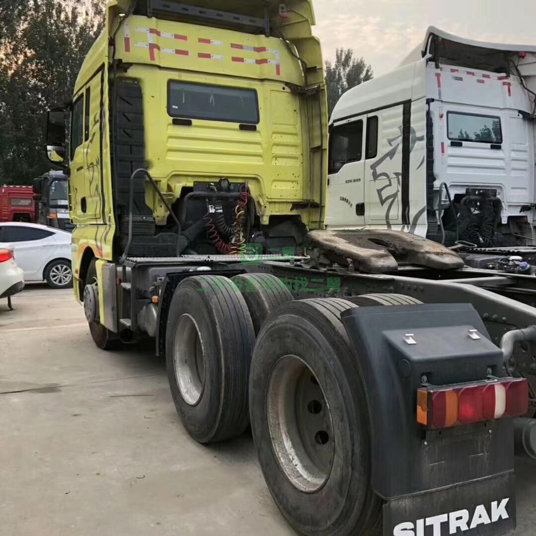 急售9成新二手牽引車二手貨車重汽汕德卡重汽汕德卡540馬力山