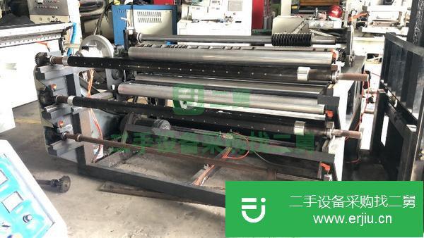 出售1600型臥式圓刀直刀分切機(jī)