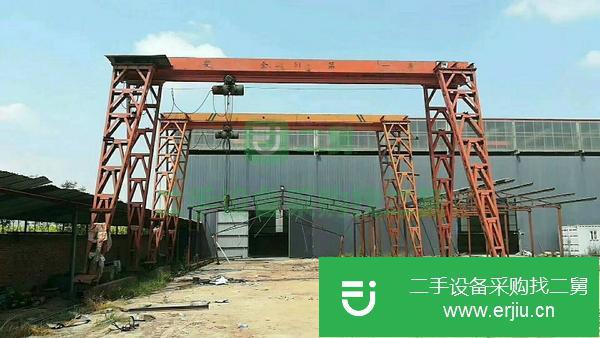 低價(jià)出售二手起重機(jī)龍門吊行車單梁花架式5噸10噸16噸20噸